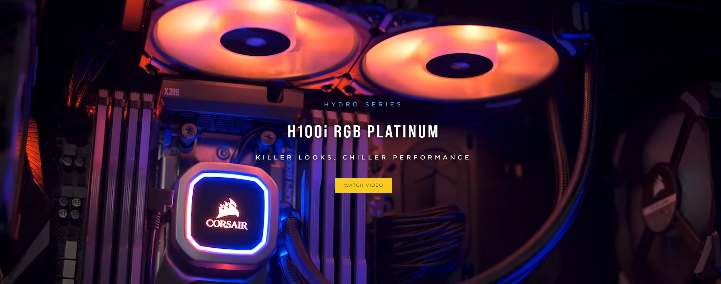Tản nhiệt nước Corsair Hydro Series H100i RGB PLATINUM  giới thiệu